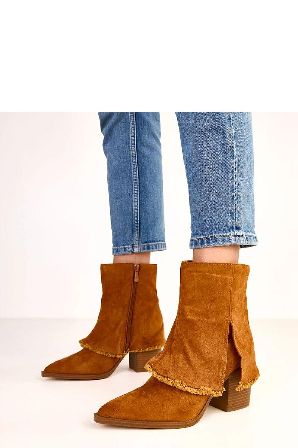  Botine cu toc model 220270 Solea 