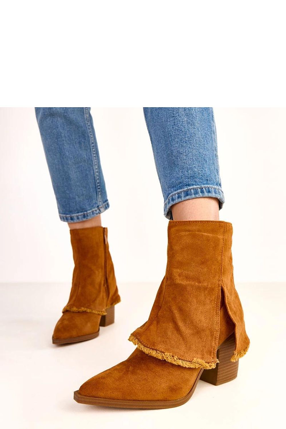  Botine cu toc model 220270 Solea 