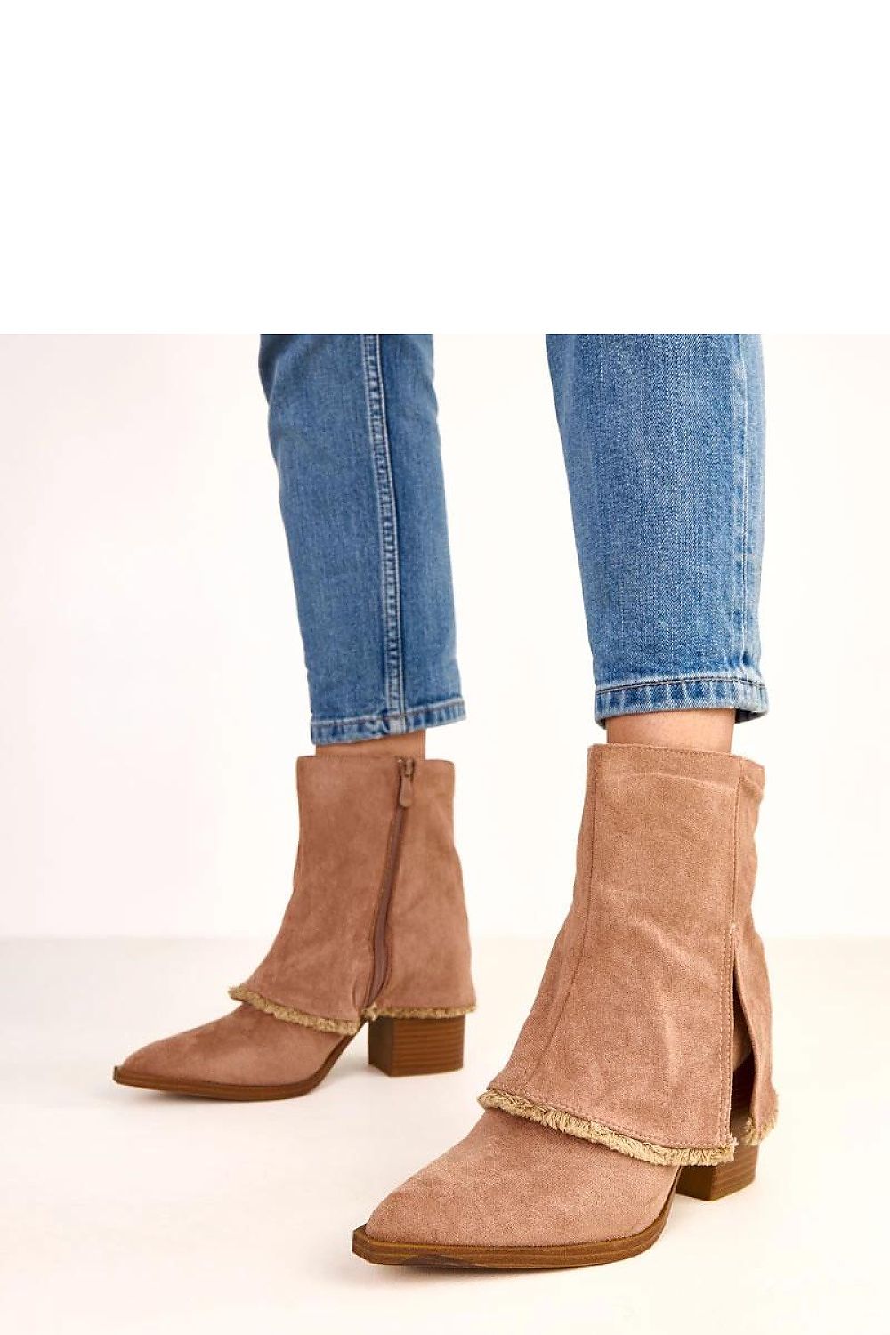  Botine cu toc model 220271 Solea 