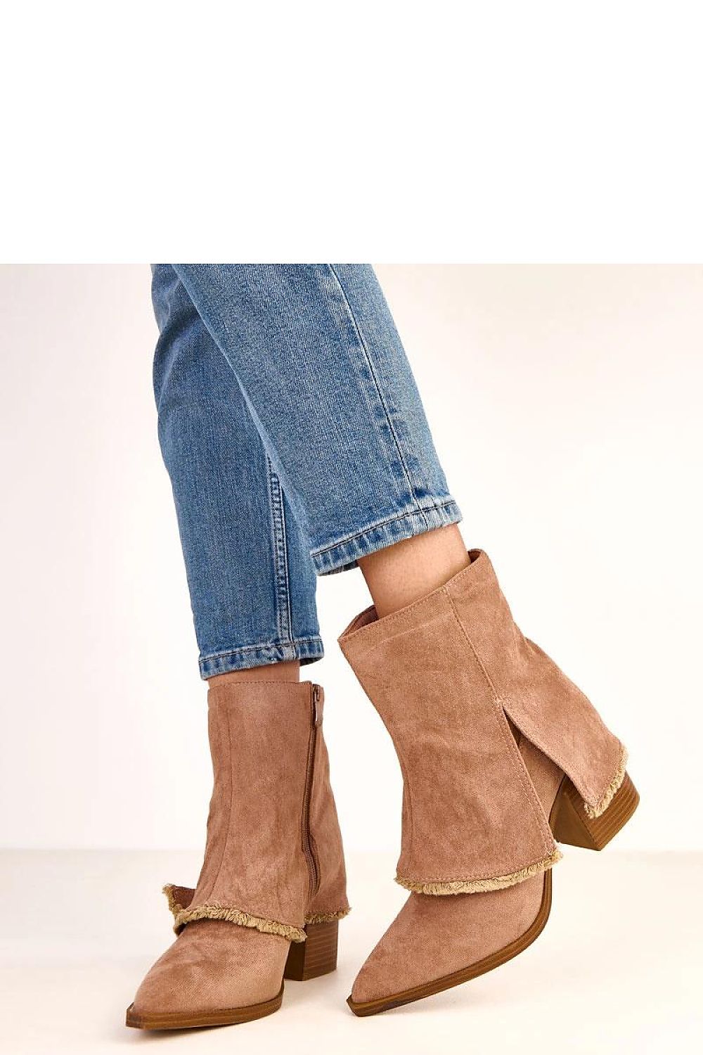  Botine cu toc model 220271 Solea 