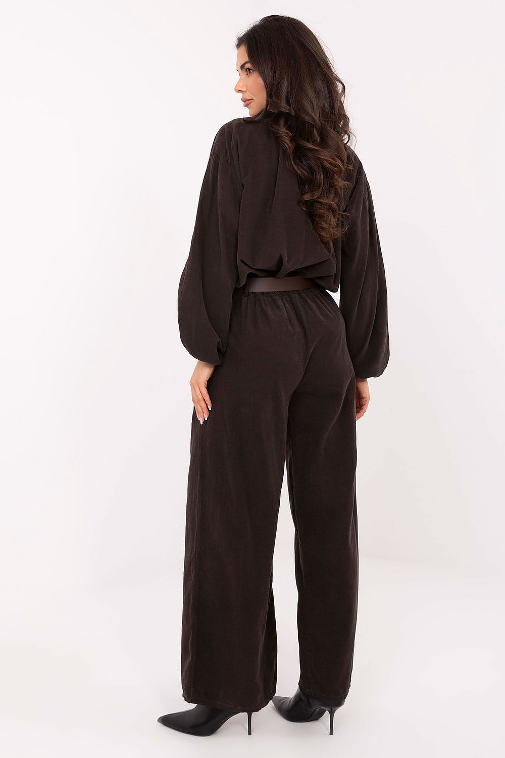  Pantaloni din catifea model 220282 Italy Moda 