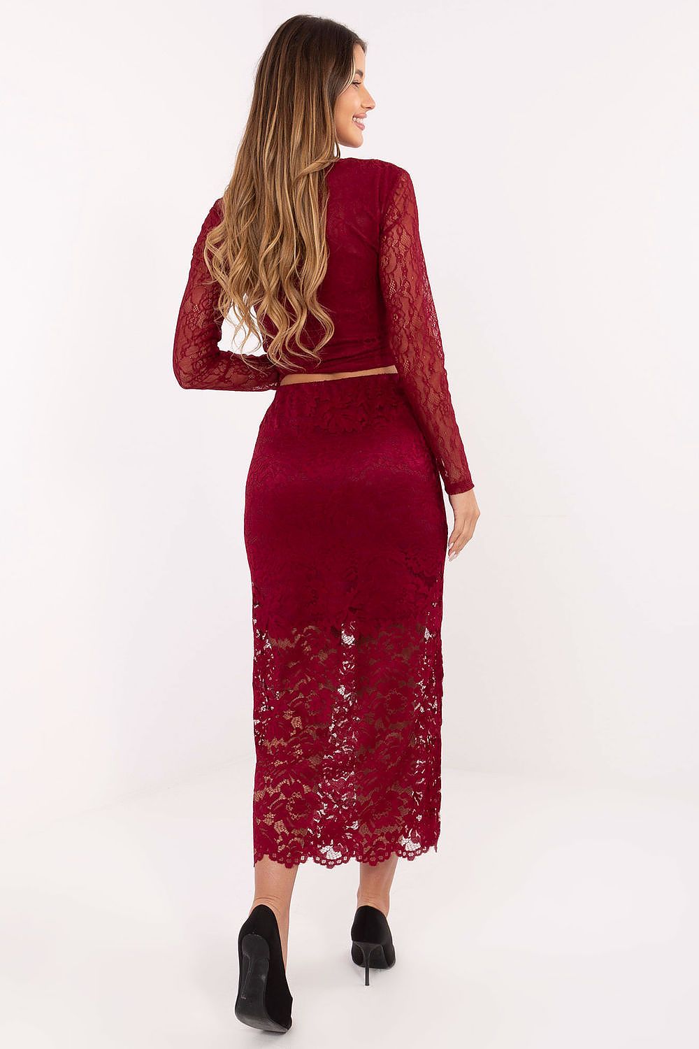  Fustă din dantelă model 220326 Italy Moda 