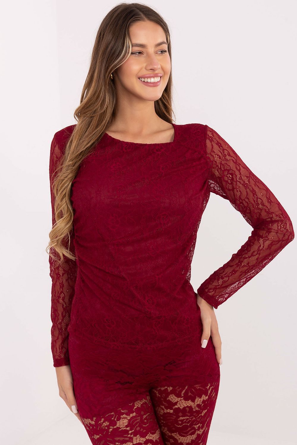  Bluză din dantelă model 220323 Italy Moda 