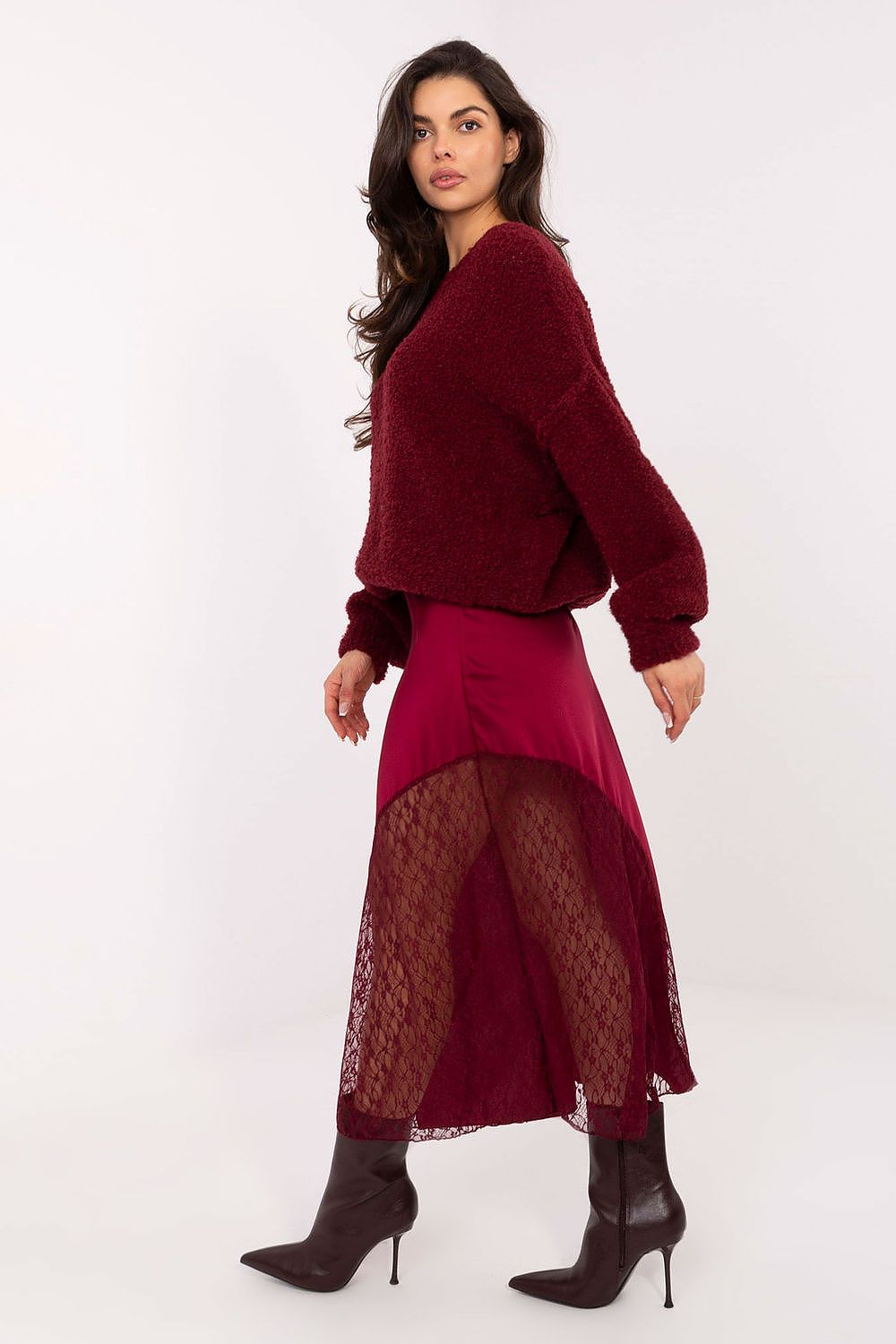  Fustă din dantelă model 220428 Rue Paris 