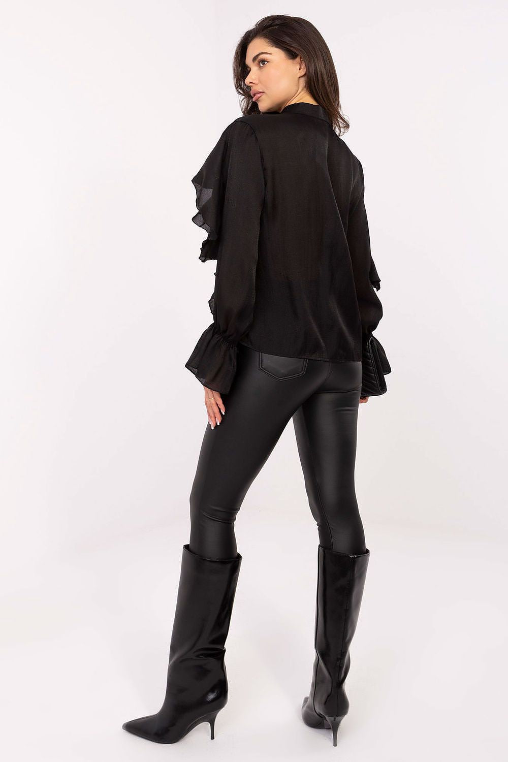  Cămaşă cu mânecă lungă model 220432 Rue Paris 