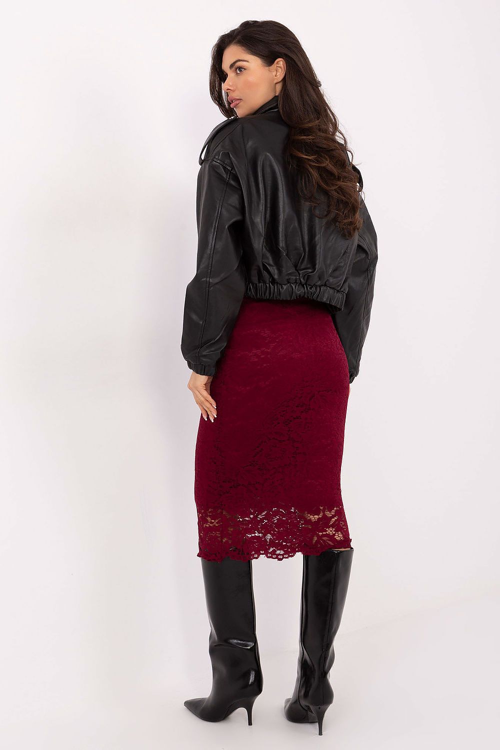  Fustă din dantelă model 220440 Rue Paris 