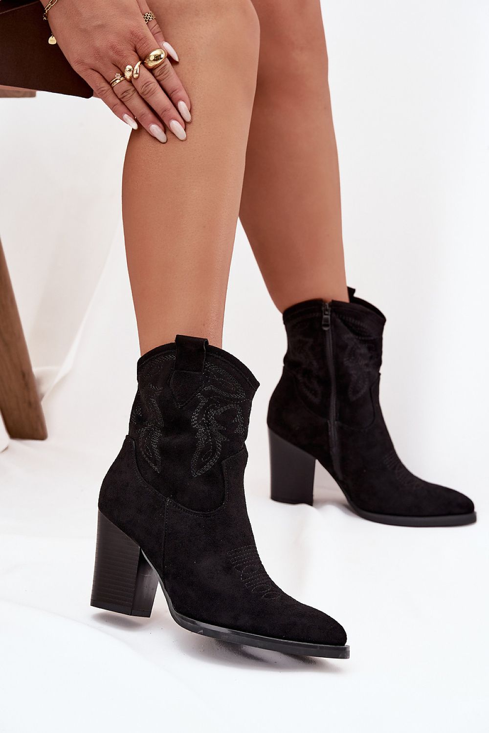  Botine cu toc model 220510 Step in style 