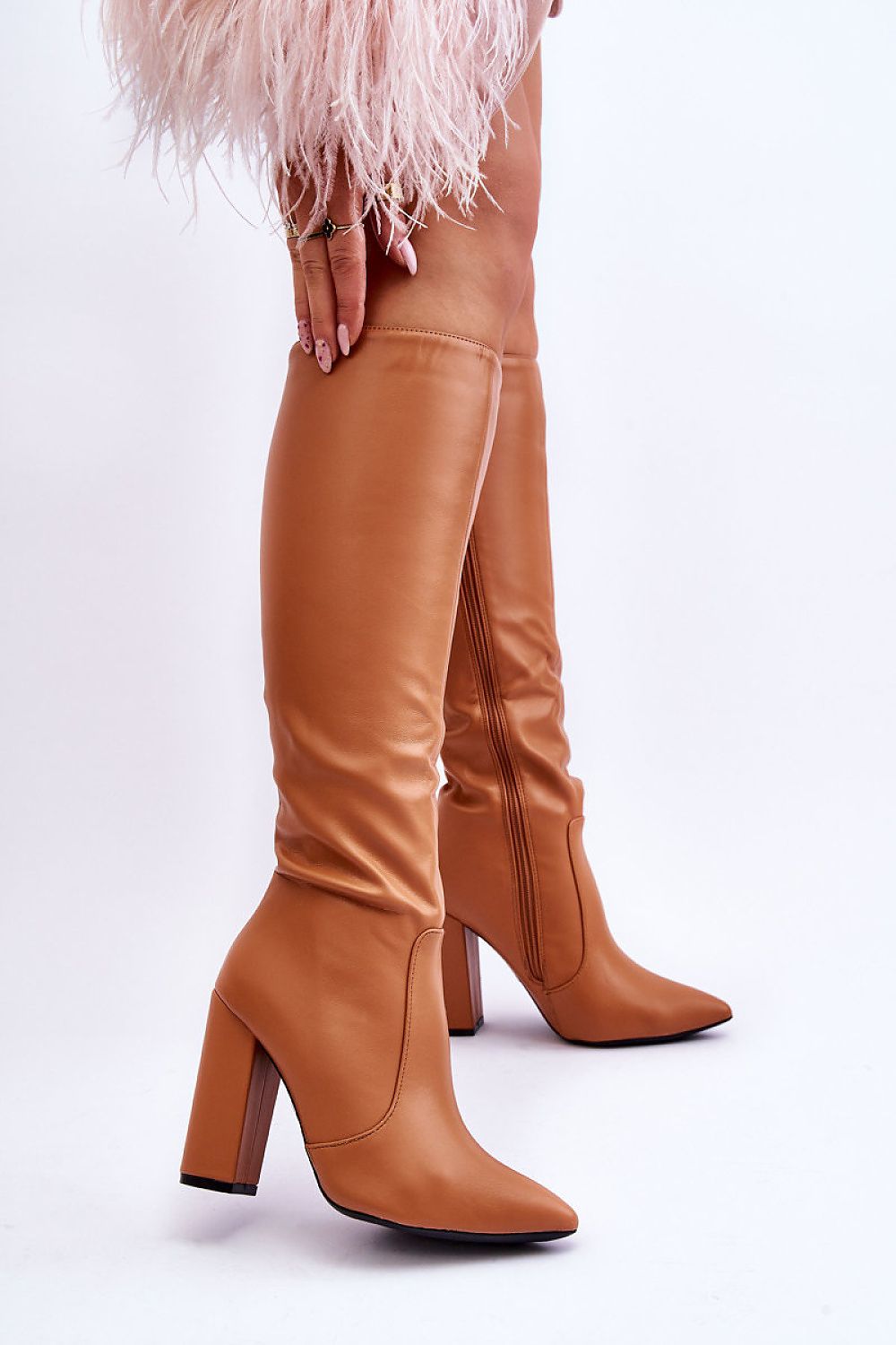  Cizme cu toc model 220513 Step in style 