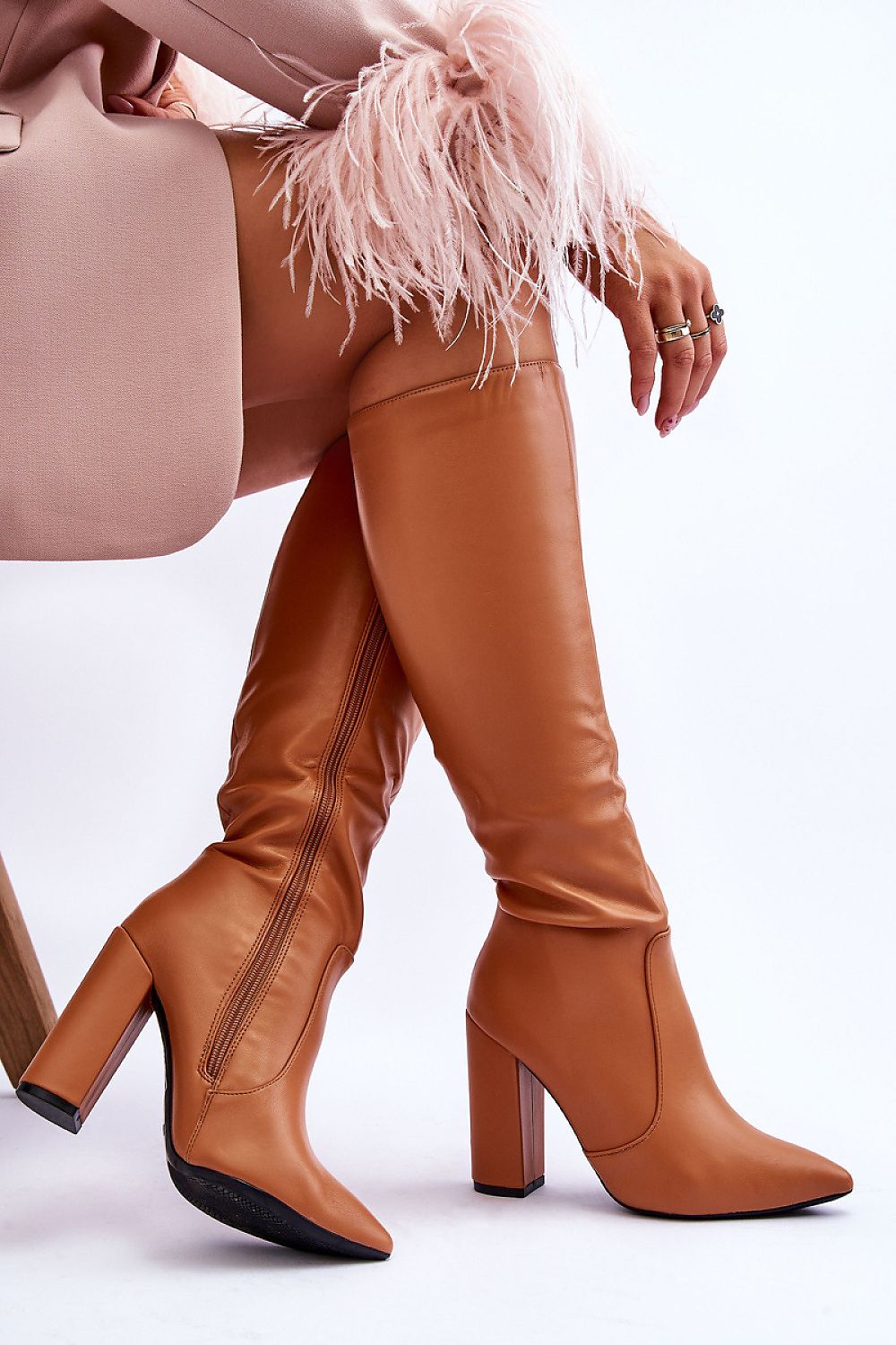  Cizme cu toc model 220513 Step in style 
