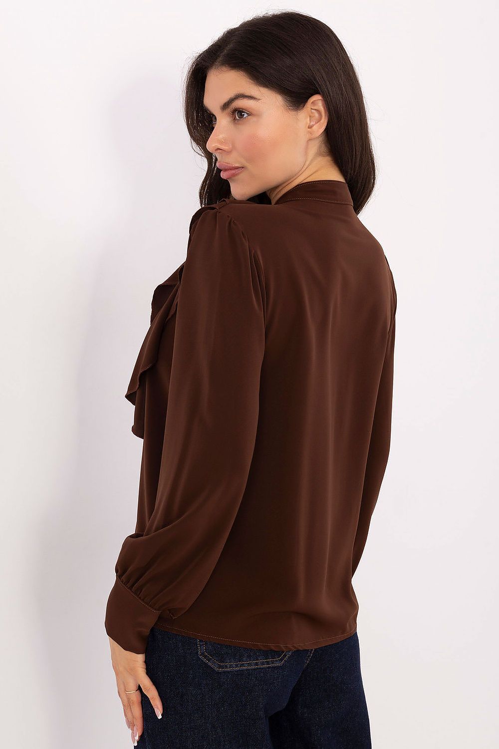  Cămaşă cu mânecă lungă model 220563 Rue Paris 