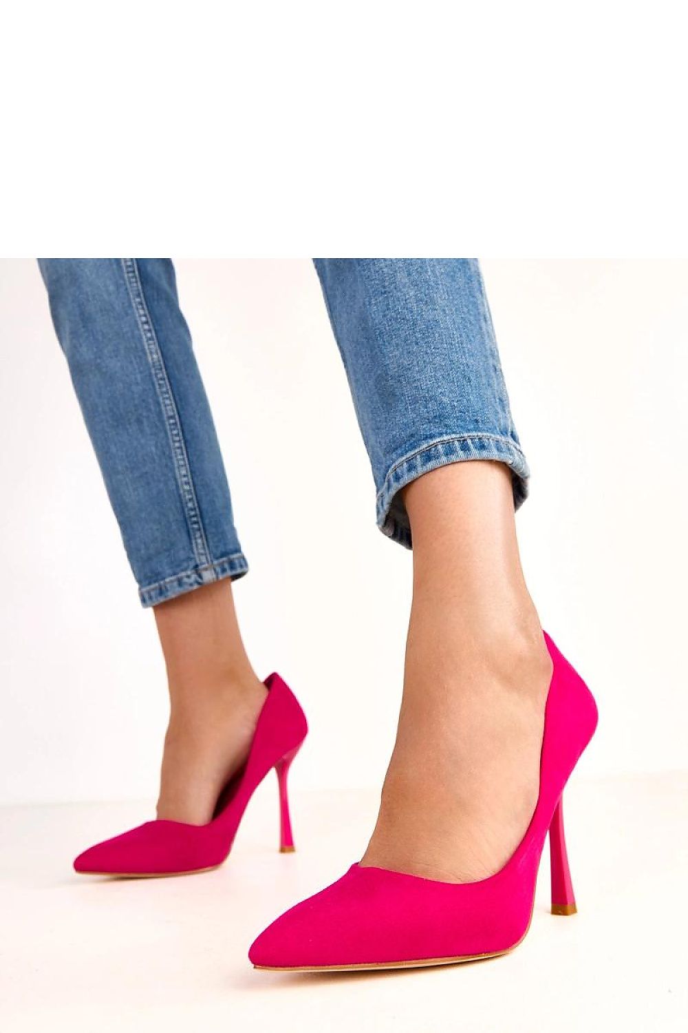  Pantofi cu toc subţire (stiletto) model 220593 Solea 