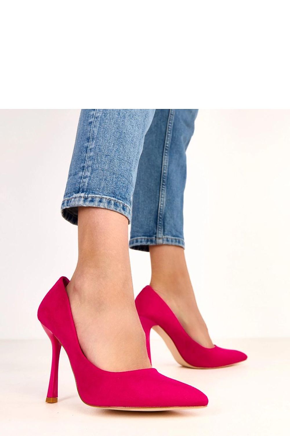  Pantofi cu toc subţire (stiletto) model 220593 Solea 
