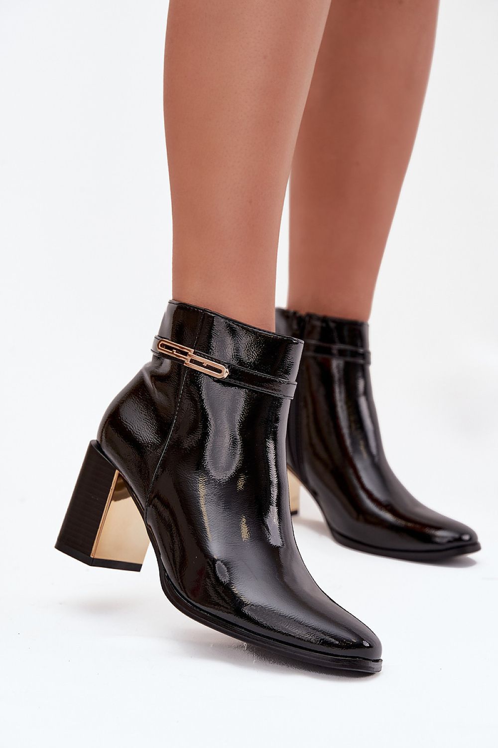  Botine cu toc model 220691 Step in style 