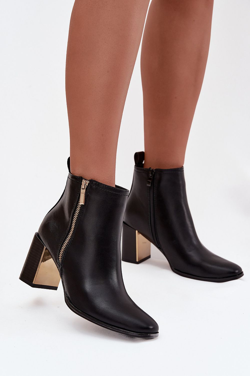  Botine cu toc model 220692 Step in style 