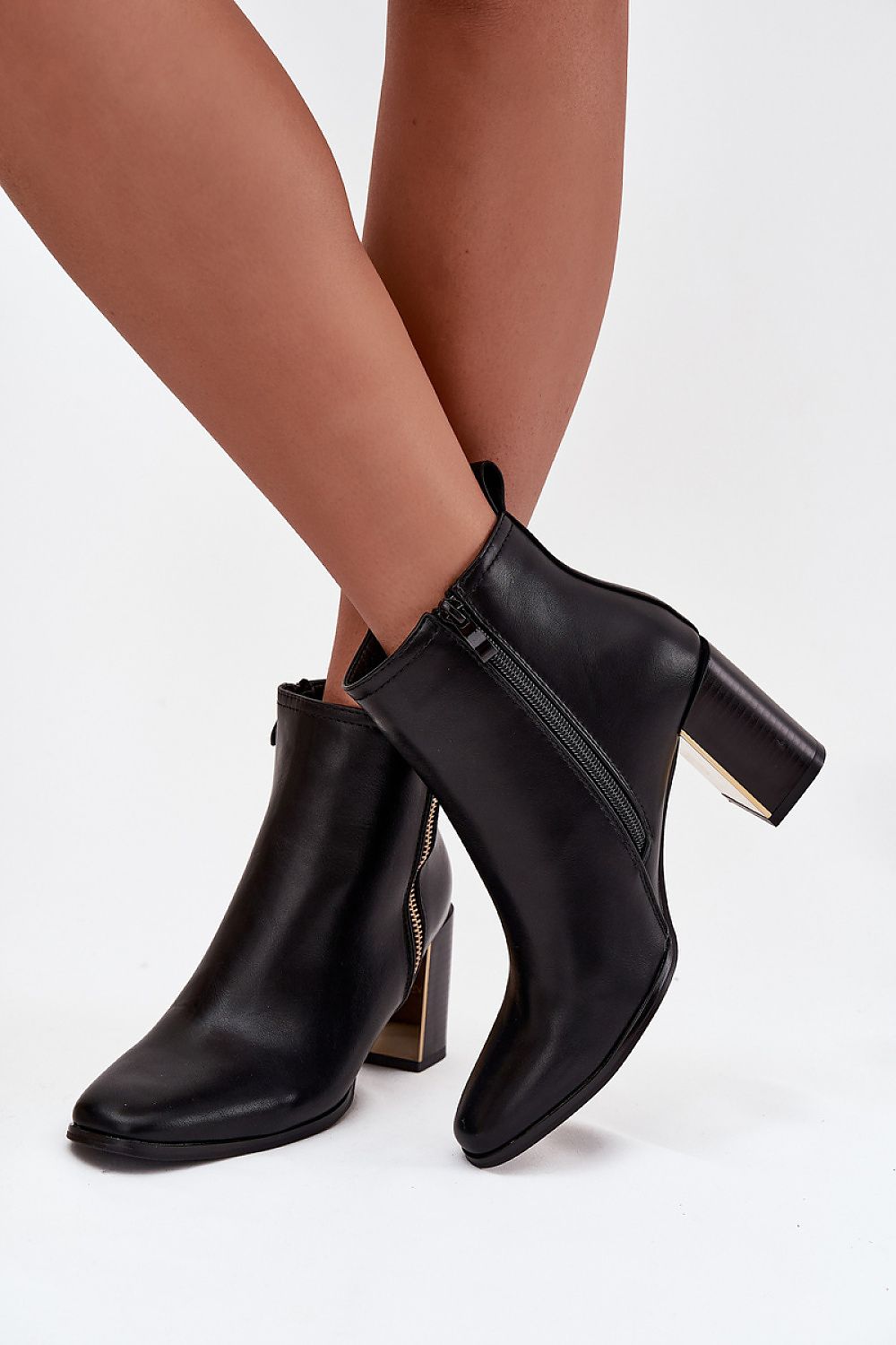  Botine cu toc model 220692 Step in style 