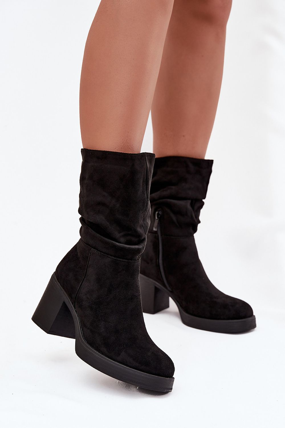  Botine cu toc model 220695 Step in style 