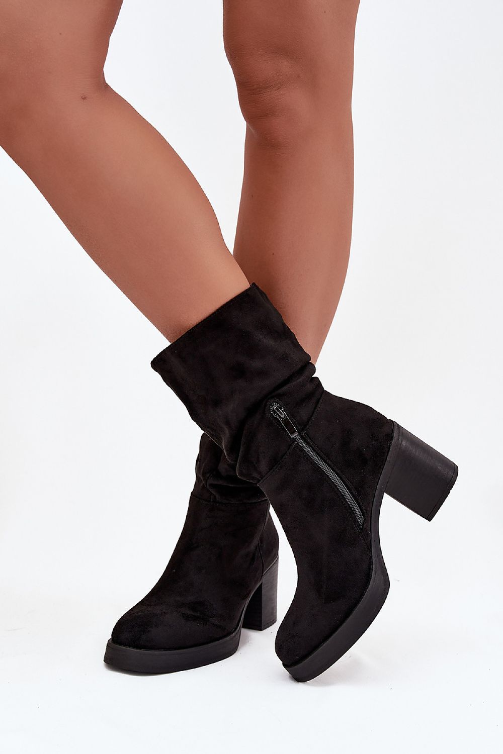  Botine cu toc model 220695 Step in style 