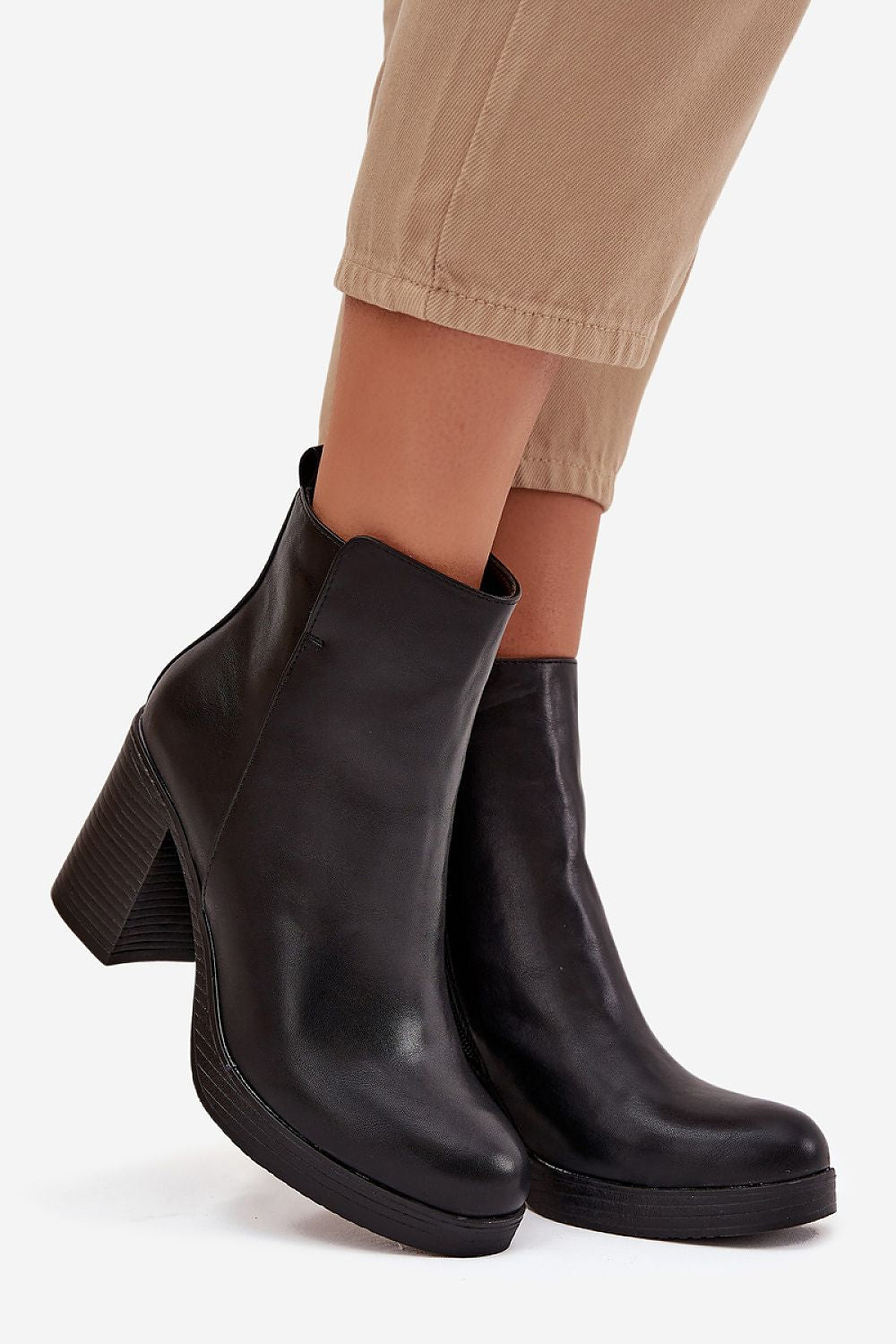  Botine cu toc model 220709 Step in style 
