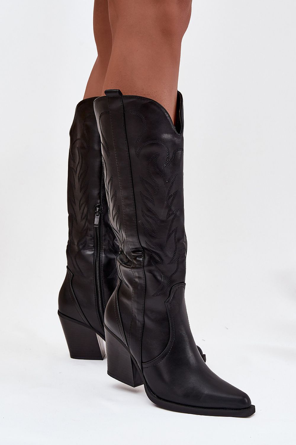  Cizme cu toc model 220714 Step in style 