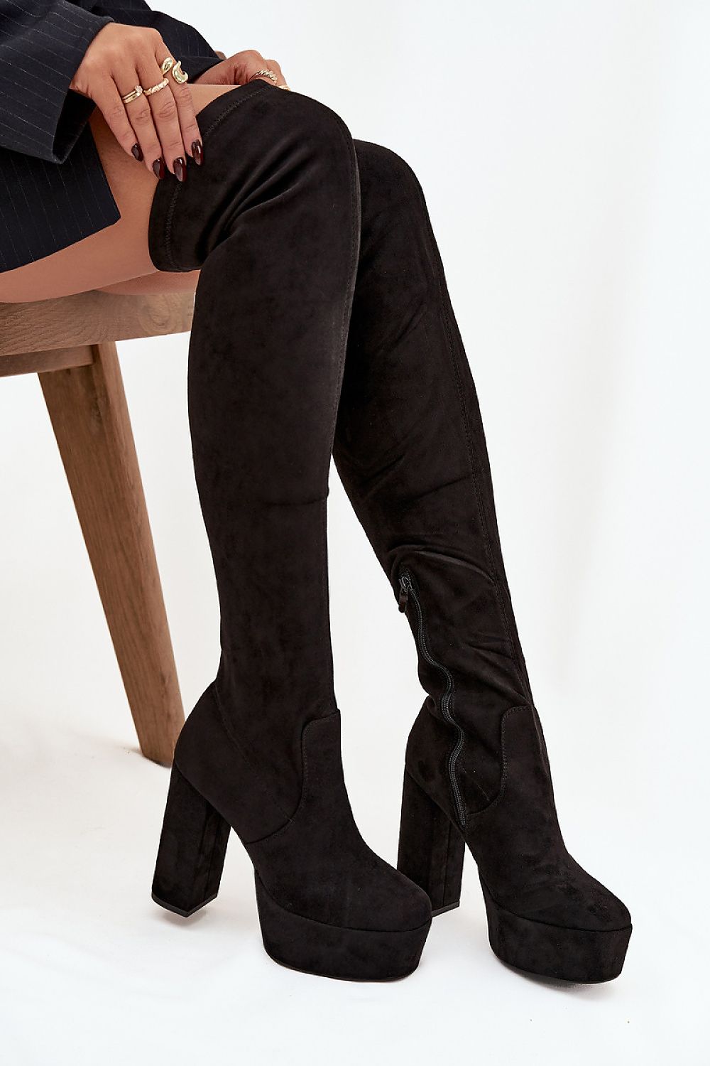  Cizme cu toc model 220717 Step in style 