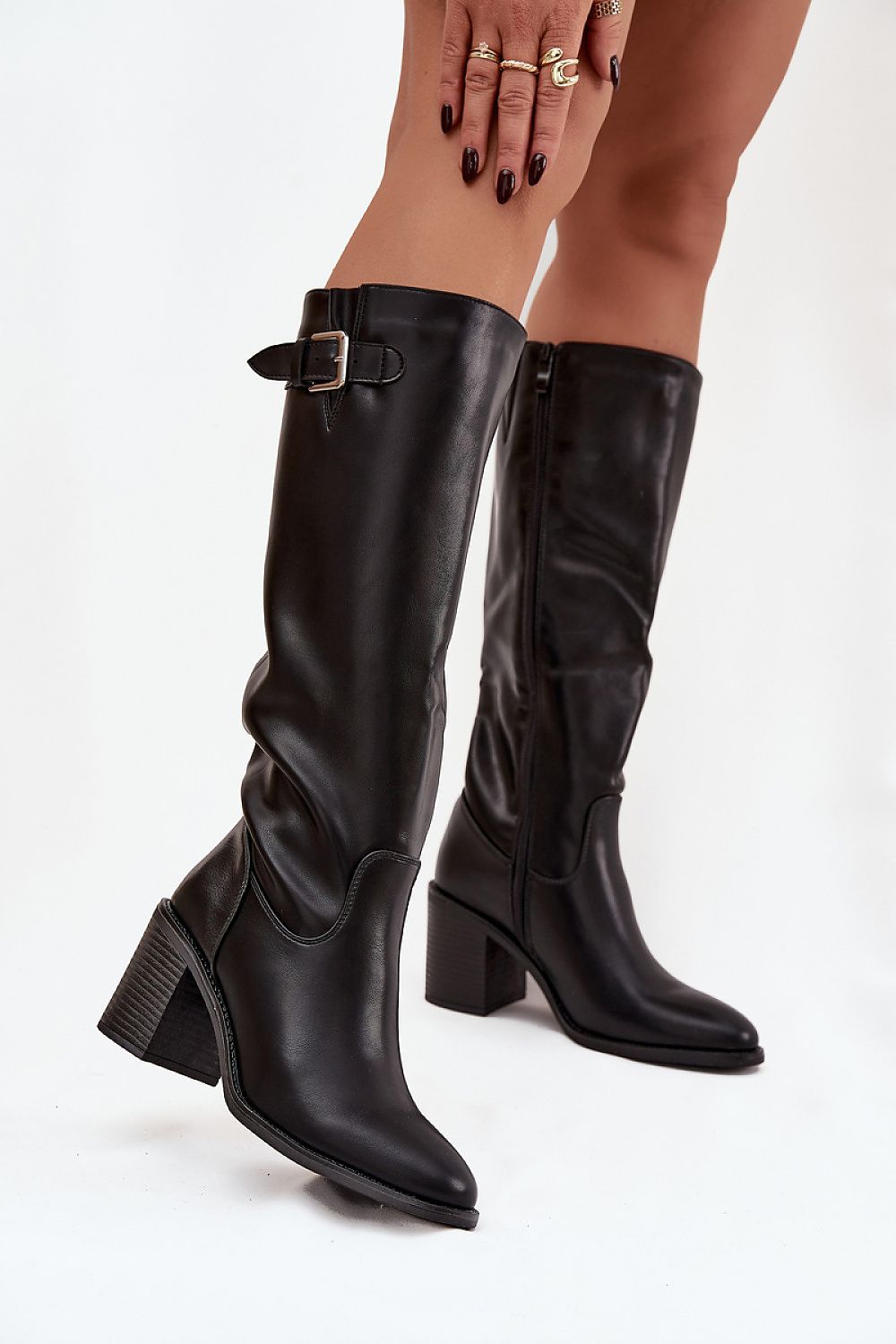  Cizme cu toc model 220722 Step in style 