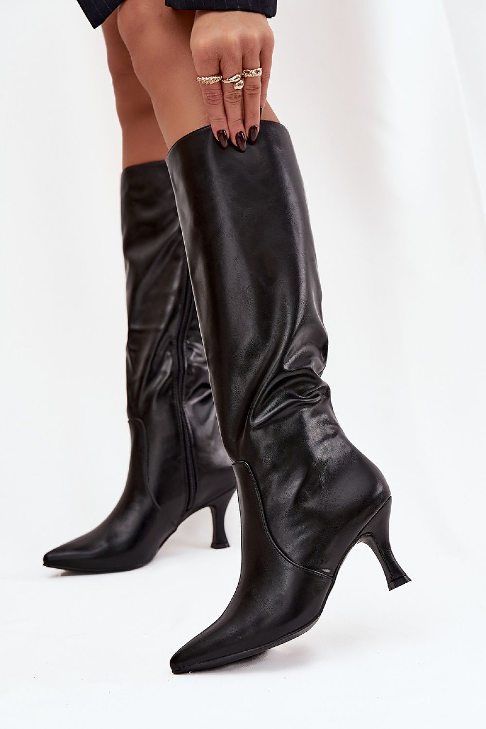  Cizme cu toc model 220724 Step in style 