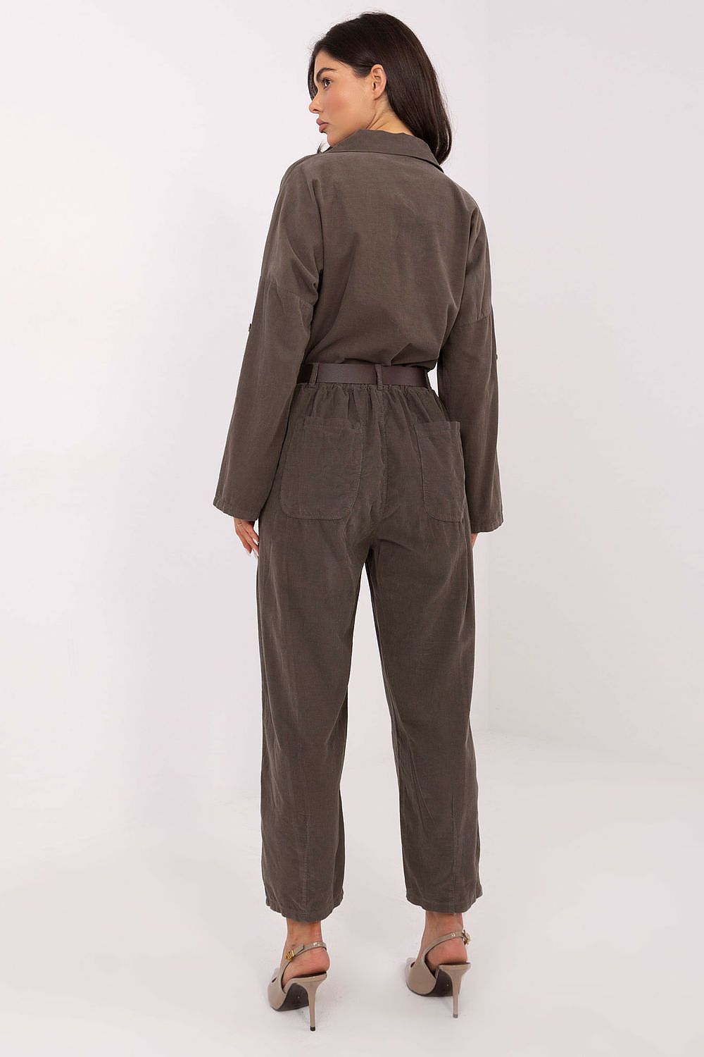  Pantaloni din catifea model 220815 Italy Moda 