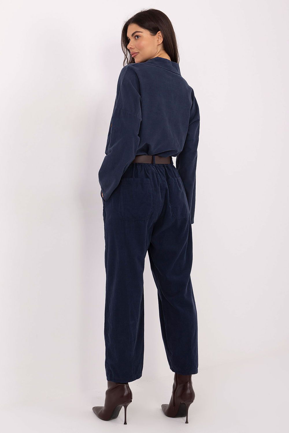  Pantaloni din catifea model 220818 Italy Moda 