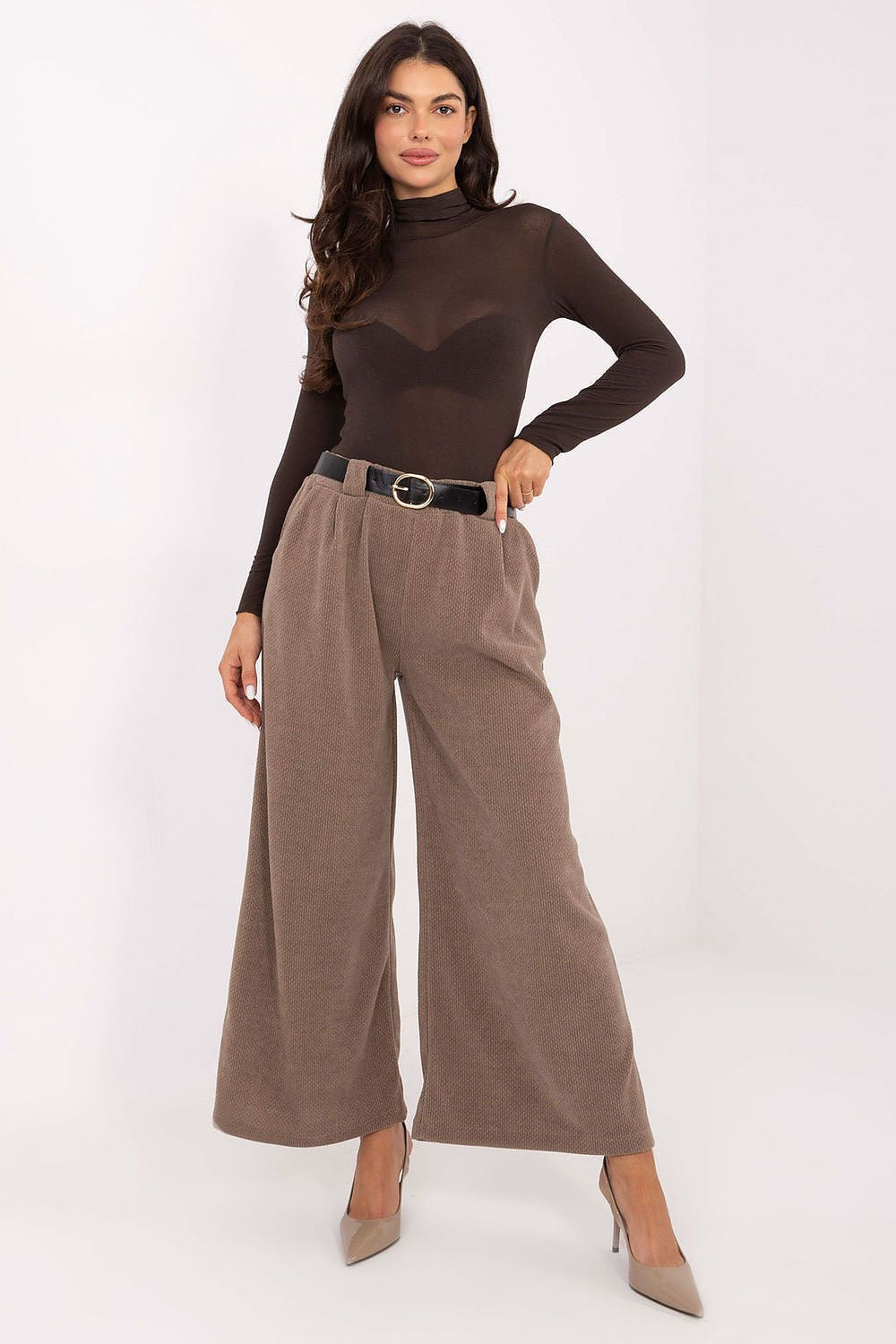  Pantaloni din catifea model 220873 Rue Paris 