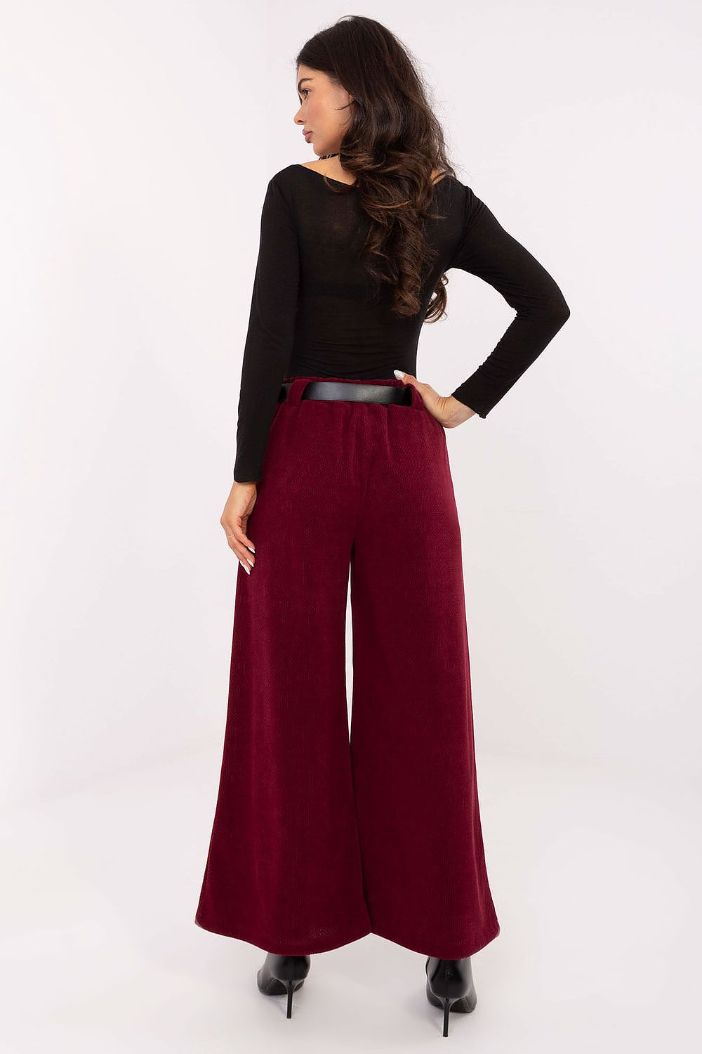  Pantaloni din catifea model 220876 Rue Paris 