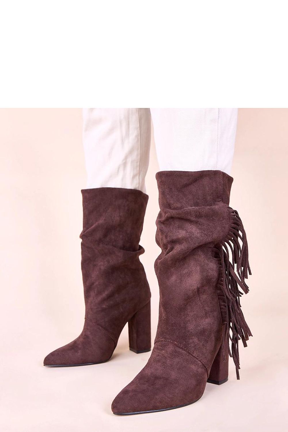  Botine cu toc model 221008 Solea 