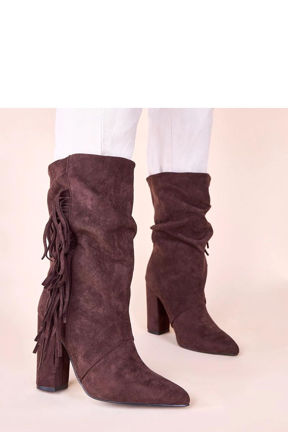  Botine cu toc model 221008 Solea 