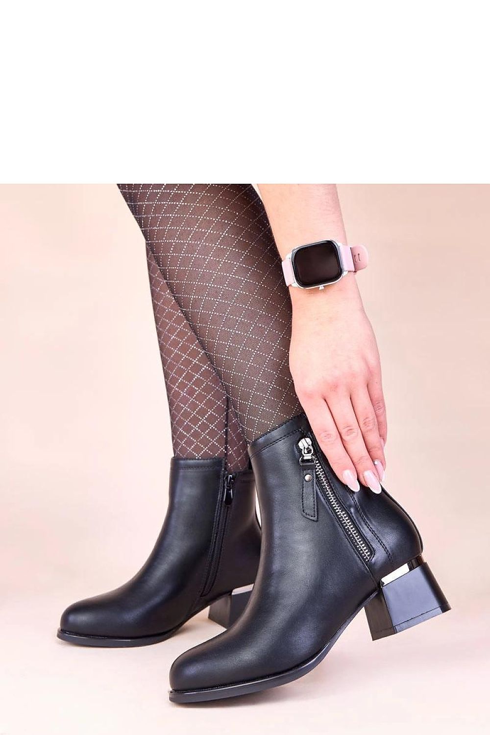  Botine cu toc model 221016 Solea 