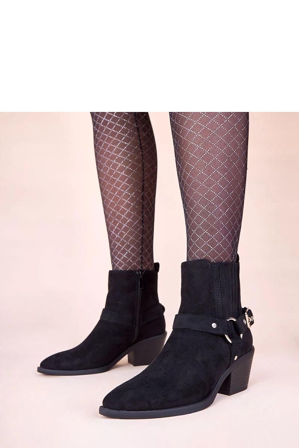  Botine cu toc model 221024 Solea 