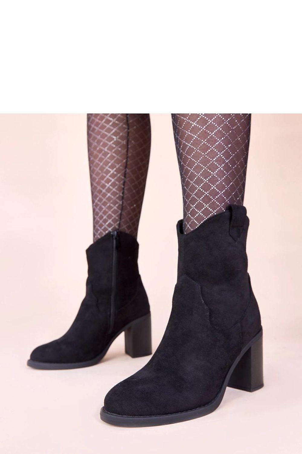  Botine cu toc model 221033 Solea 