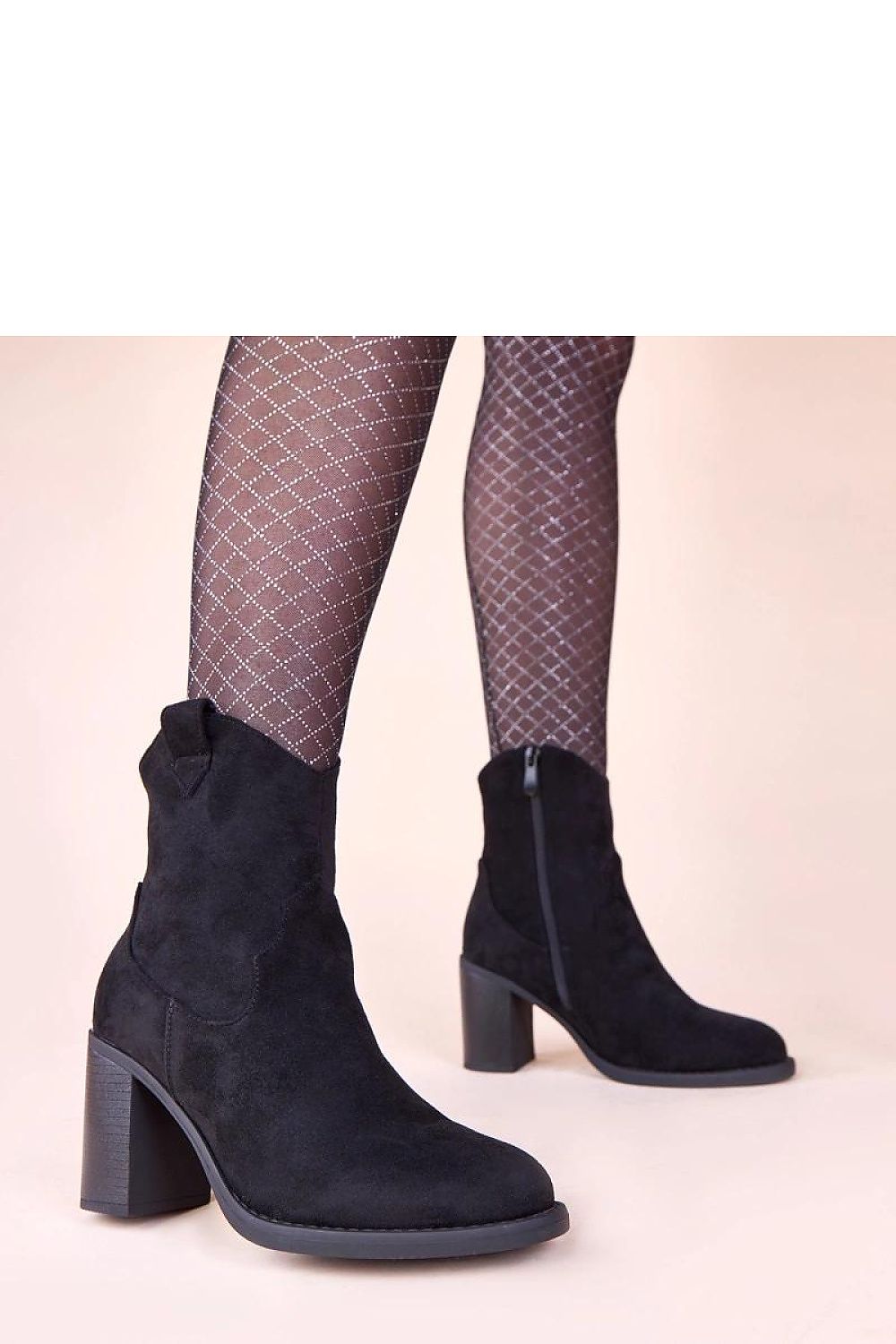  Botine cu toc model 221033 Solea 