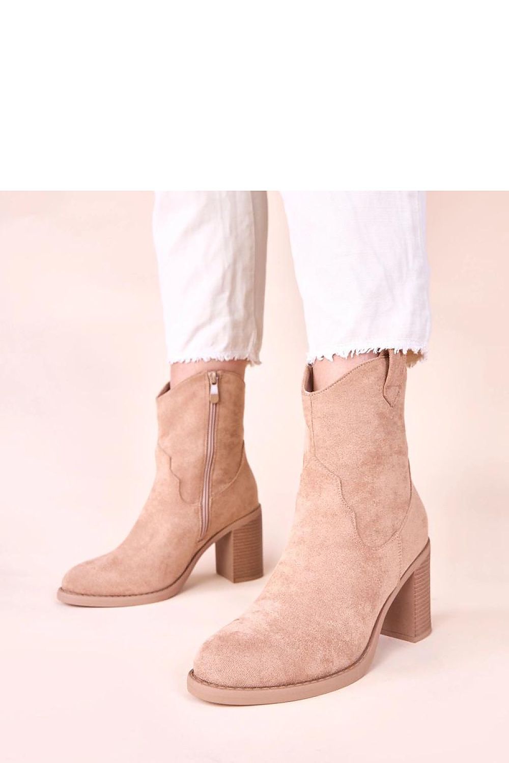  Botine cu toc model 221034 Solea 