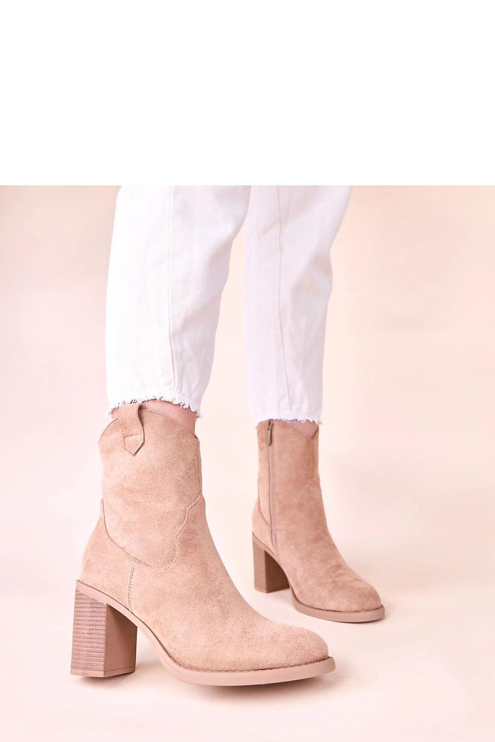  Botine cu toc model 221034 Solea 