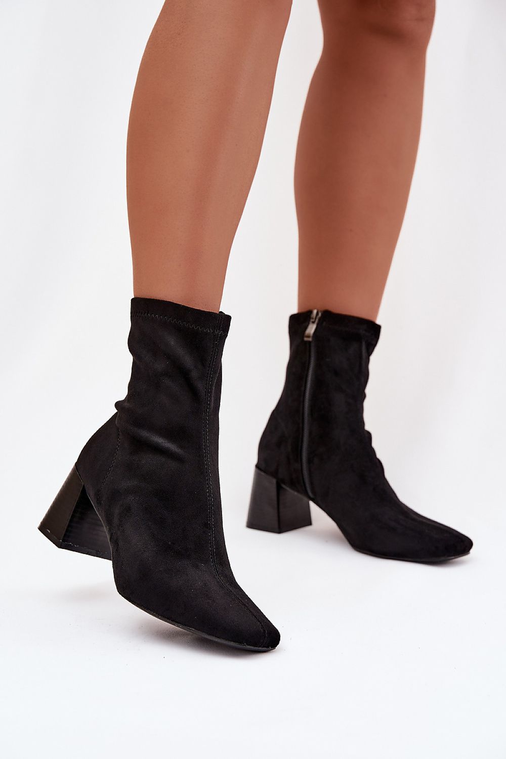  Botine cu toc model 221123 Step in style 