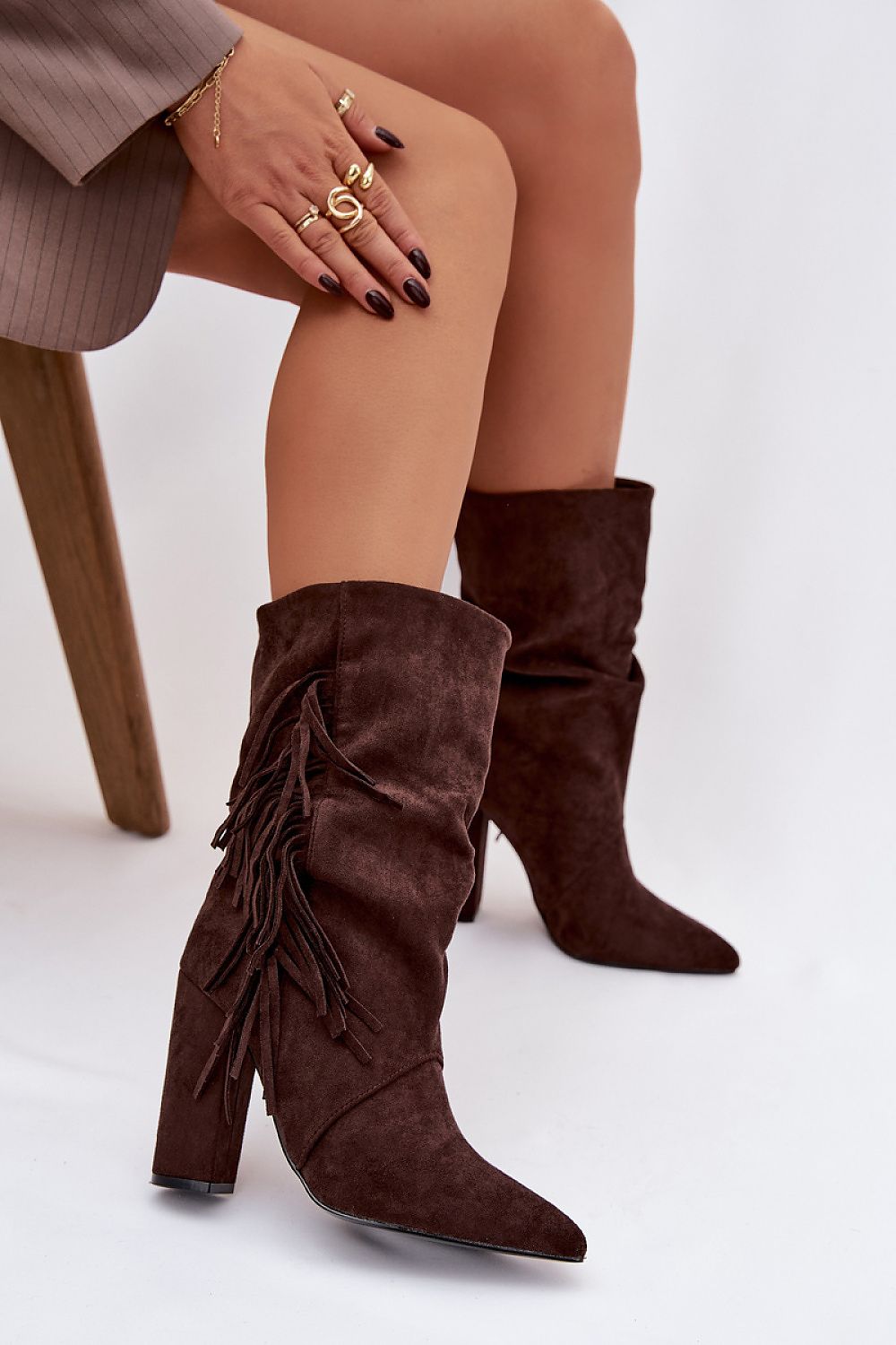  Botine cu toc model 221126 Step in style 
