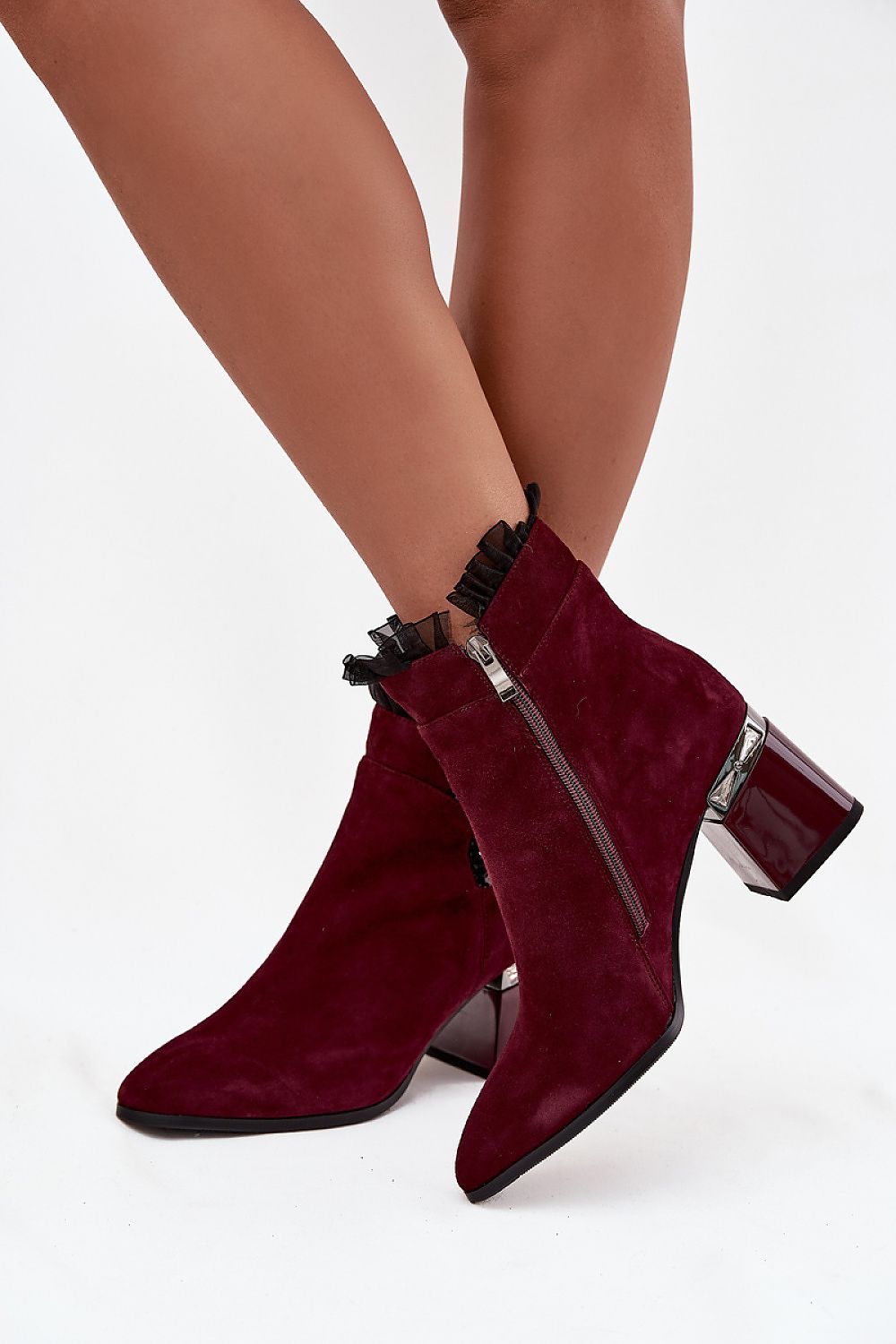  Botine cu toc model 221134 Step in style 