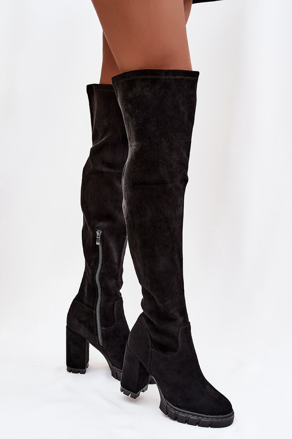  Cizme cu toc model 221155 Step in style 