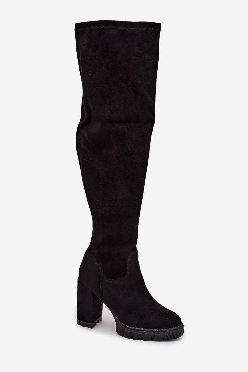  Cizme cu toc model 221155 Step in style 