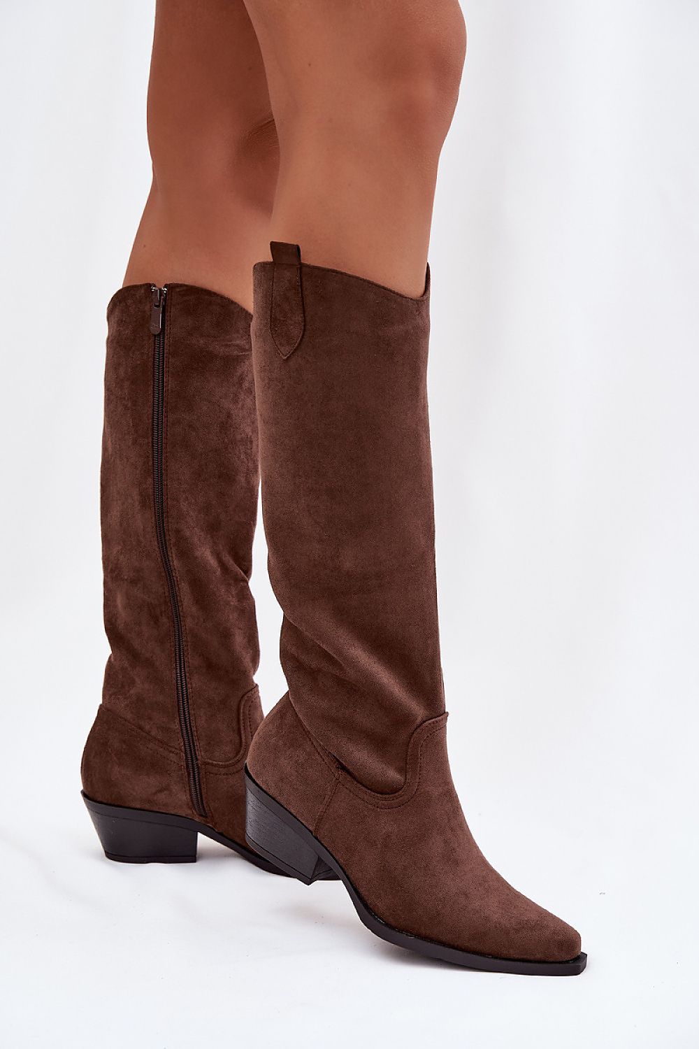  Cizme cu toc model 221157 Step in style 