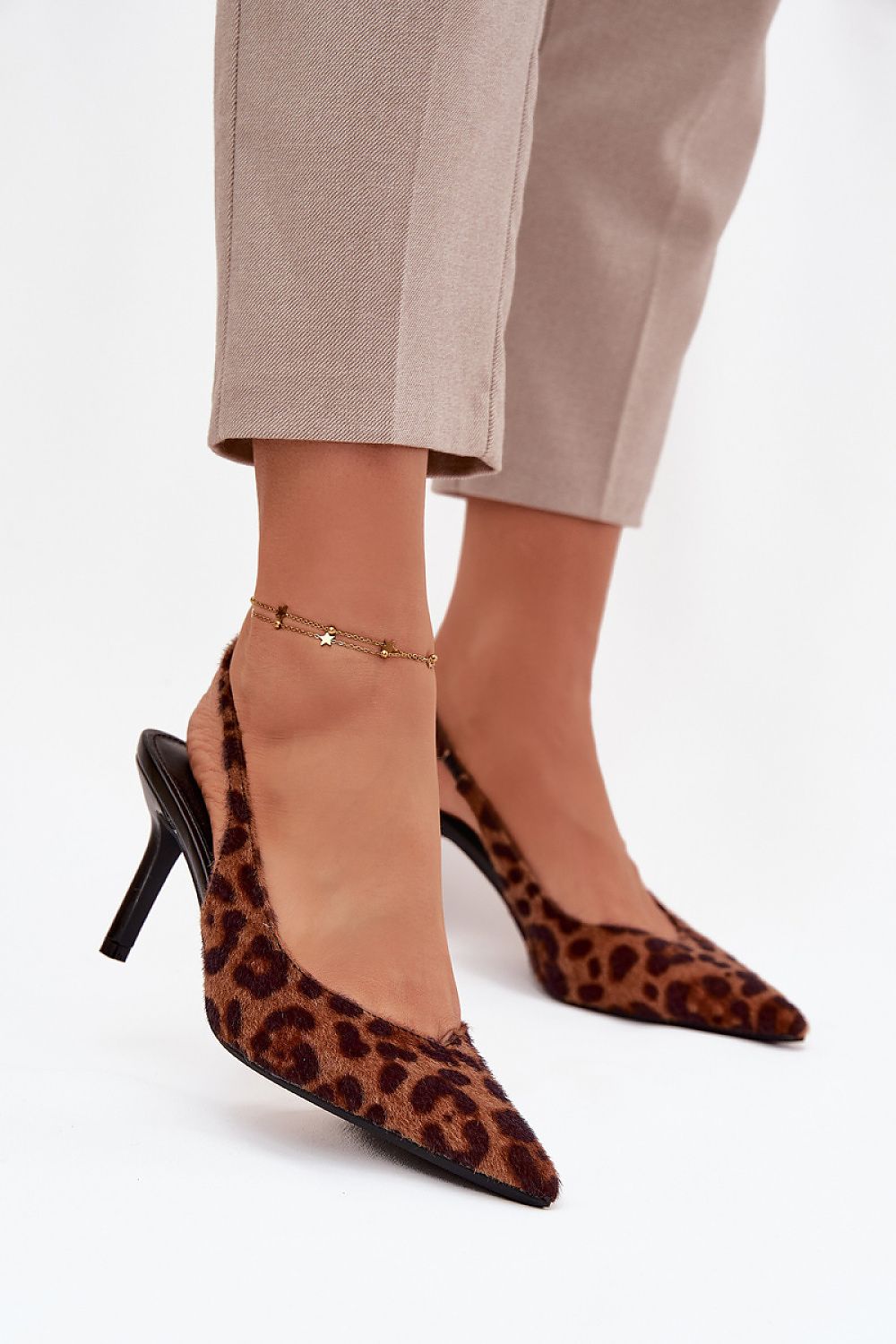  Pantofi cu toc subţire (stiletto) model 221163 Step in style 