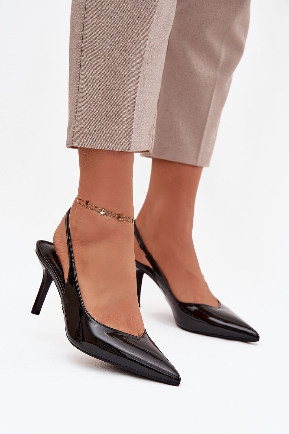  Pantofi cu toc subţire (stiletto) model 221165 Step in style 