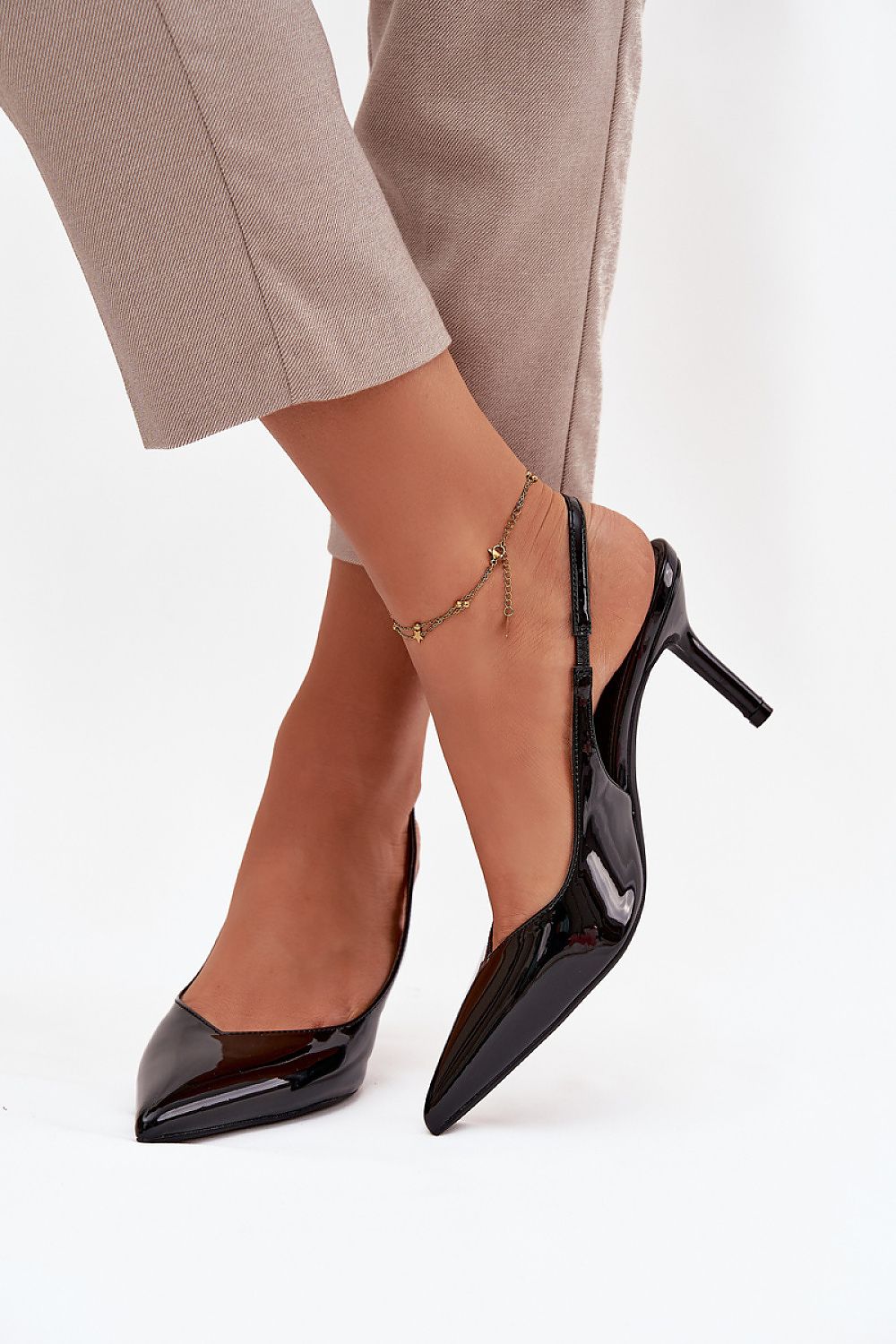  Pantofi cu toc subţire (stiletto) model 221165 Step in style 