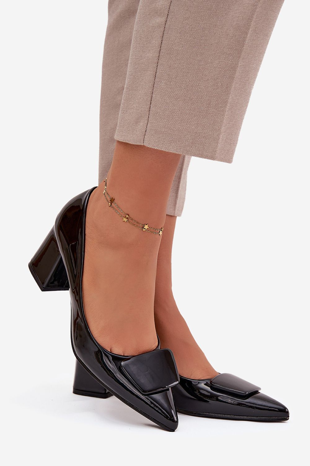  Pantofi dcu toc gros model 221172 Step in style 