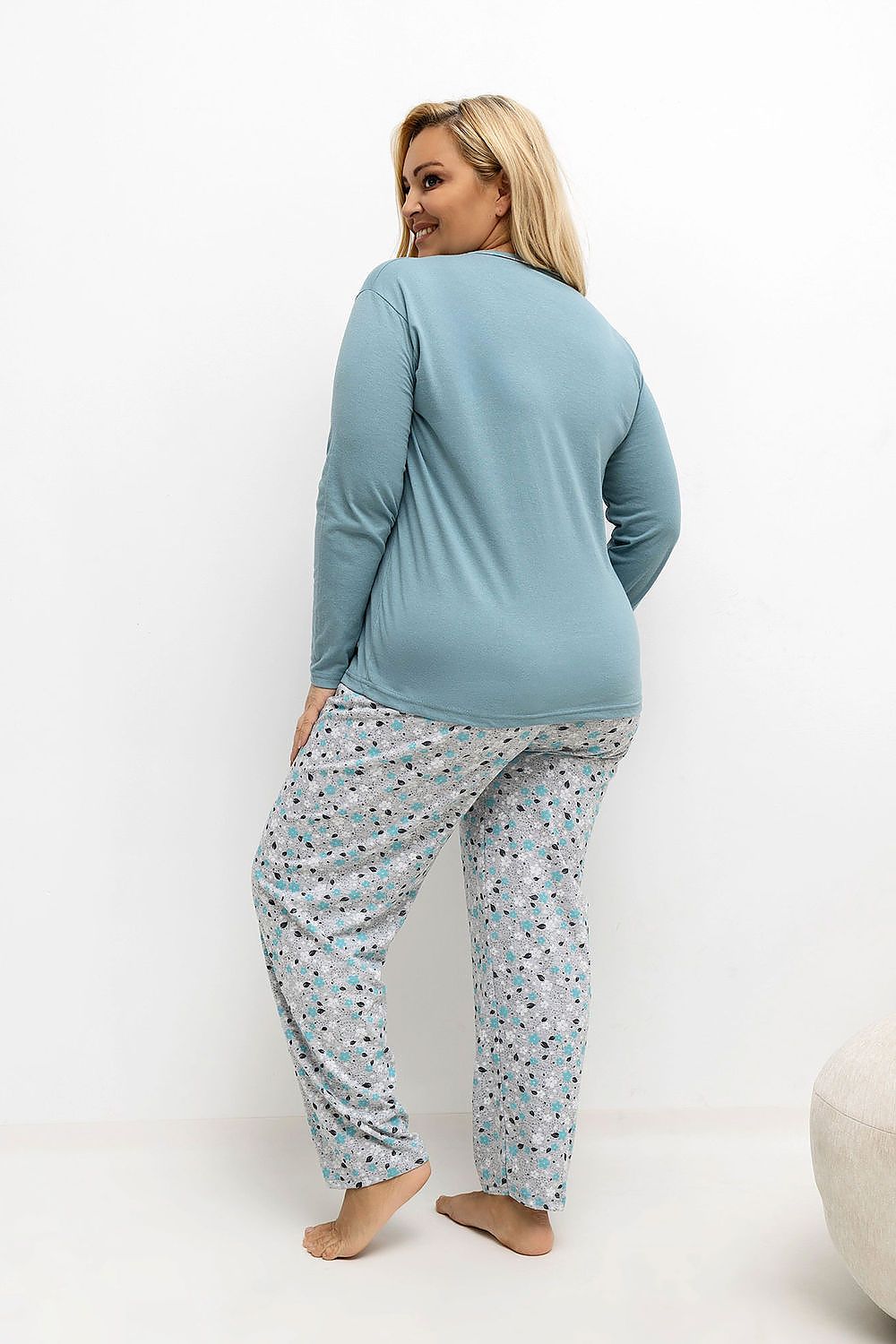  Pijamale Plus Size model 221183 Forever Pink 