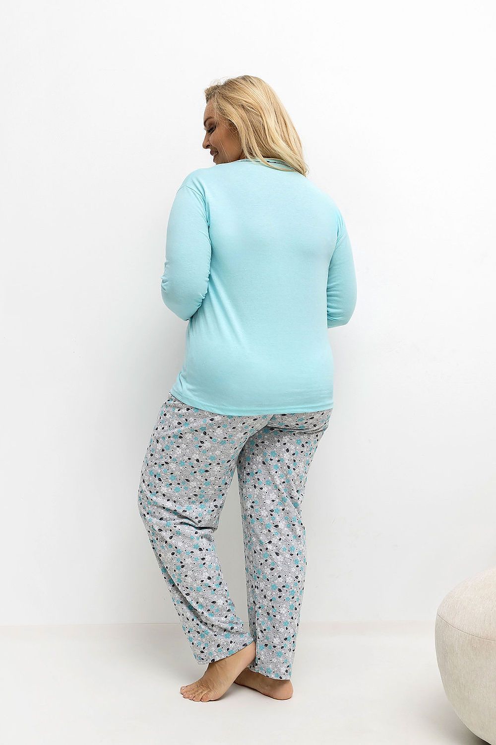  Pijamale Plus Size model 221184 Forever Pink 